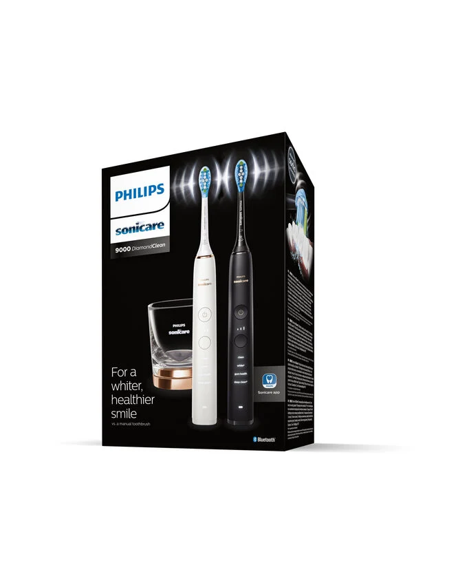 Philips Spazzolino elettrico sonico HX9914/57 con app DiamondClean 9000