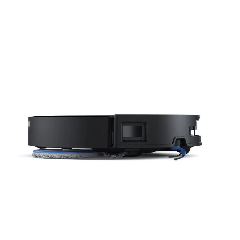 Ecovacs DEEBOT T50 OMNI Gen3, Robot aspirapolvere lavapavimenti, 25.000 Pa, spazzola laterale e mocio a estensione, ZeroTangle 3.0, AIVI 3D 3.0, stazione OMNI All-in-One, lavaggio a 75 °C, 81 mm, Nero
