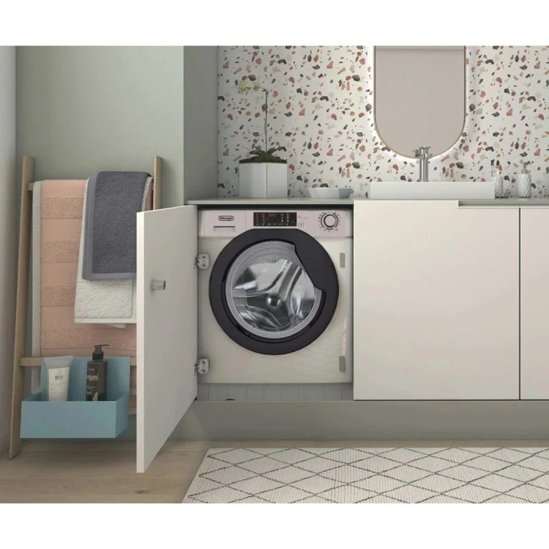De Longhi LTQD6C9G1600A Lavatrice Incasso 9 Kg, 1600 Giri, Con Display, Classe A