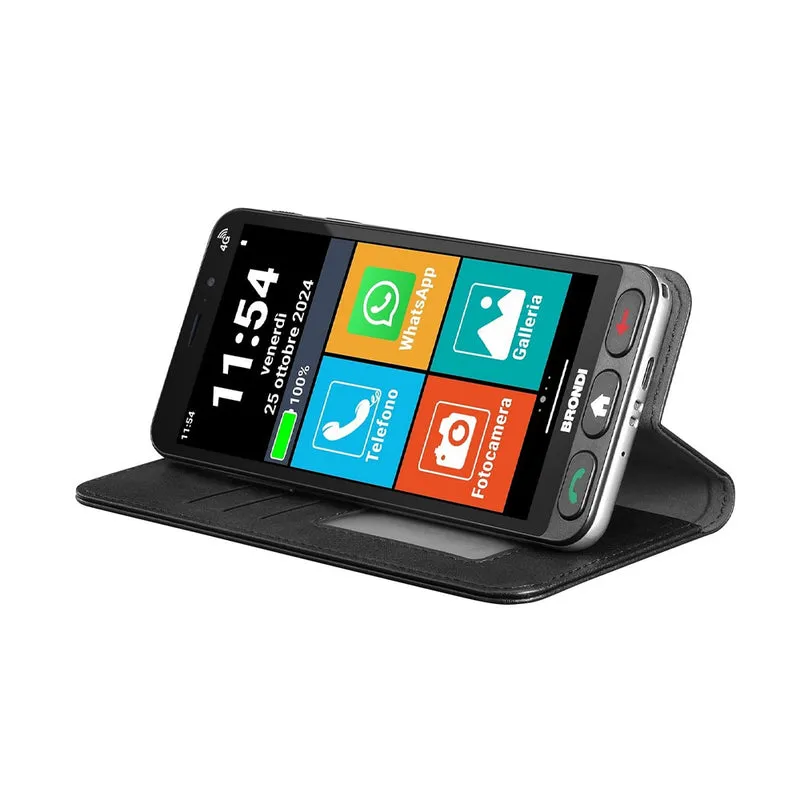 Smartphone Brondi Amico Vero 4g, Nero