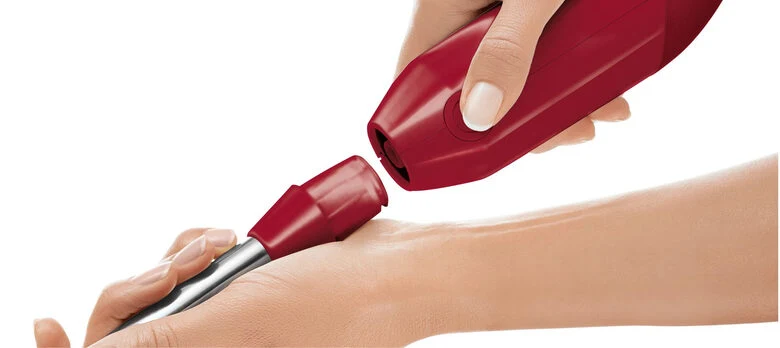 Bosch MSM67120R frullatore Frullatore ad immersione 750 W Rosso, Stainless steel