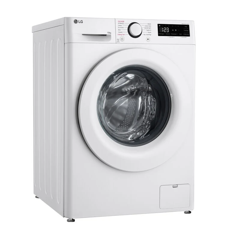 LG F4R3010NSWW Serie R3 Lavatrice A Libera Installazione 10 Kg, 1400 Giri, Lavaggio A Vapore, Allergy Care, Inverter Direct Drive, Classe A-10%, Bianco