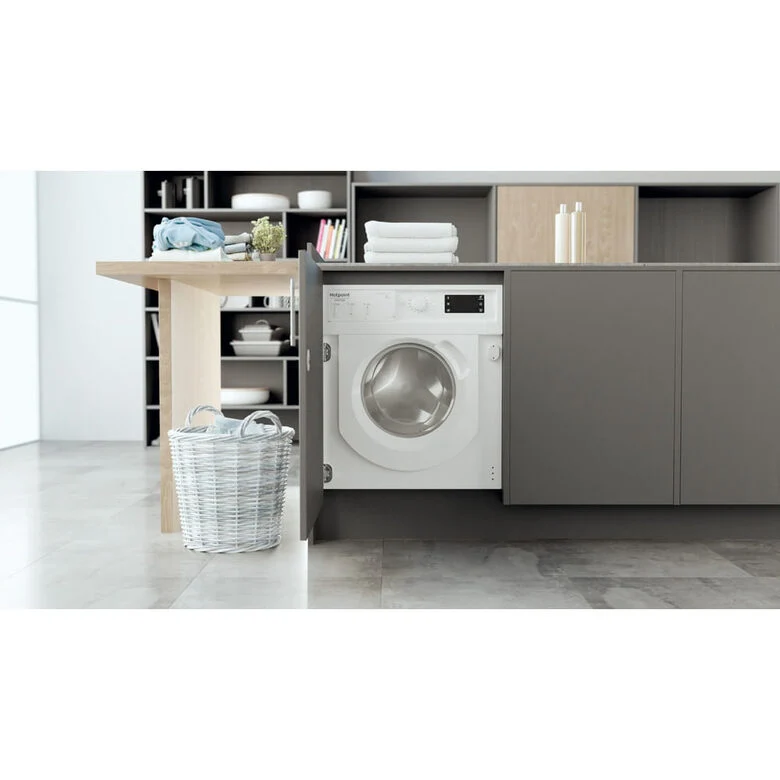 Hotpoint BI WMHG 71483 EU N Lavatrice a Incasso Caricamento frontale 7 kg 1400 Giri/min D Bianco