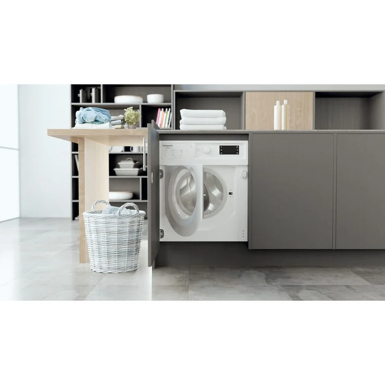 Hotpoint BI WMHG 71483 EU N Lavatrice a Incasso Caricamento frontale 7 kg 1400 Giri/min D Bianco