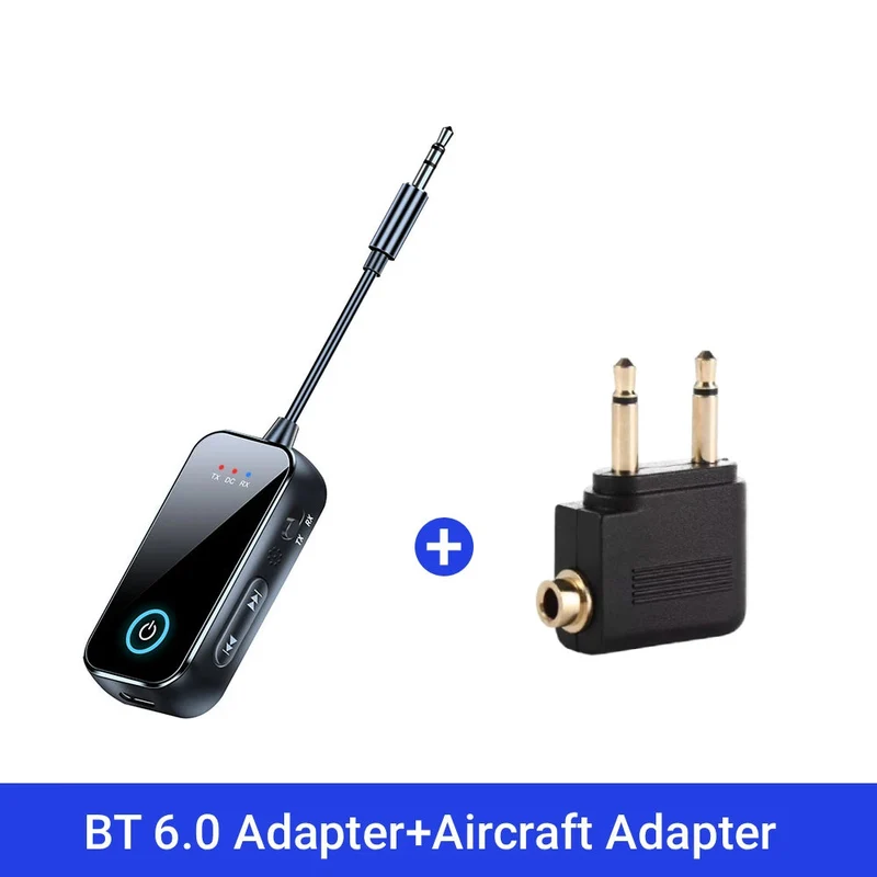 Bluetooth 6.0 AUX Audio Transmitter & Receiver