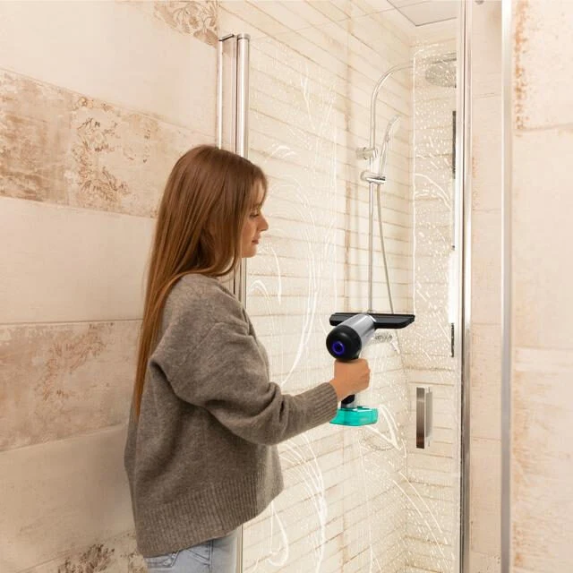 Cecotec Conga Rockstar 3700 Glass aspirapolvere senza filo Nero, Argento, Turchese Senza sacchetto