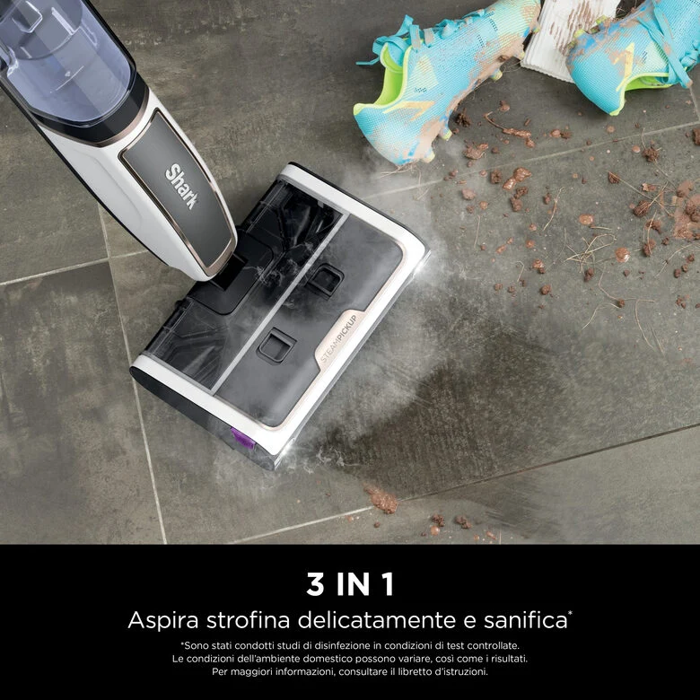 Shark SCOPA A VAPORE LAVAPAVIMENTI STEAMPICKUP SD200EU