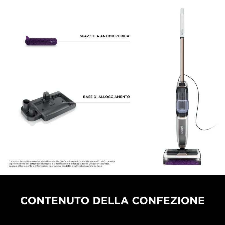 Shark SCOPA A VAPORE LAVAPAVIMENTI STEAMPICKUP SD200EU