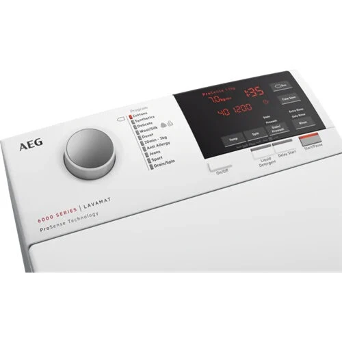 AEG L6TBG623 lavatrice Caricamento dall'alto 6 kg 1151 Giri/min D Bianco