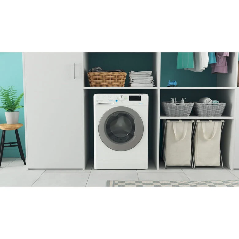 Indesit BWE 91486X WS IT lavatrice Caricamento frontale 9 kg 1400 Giri/min A Bianco