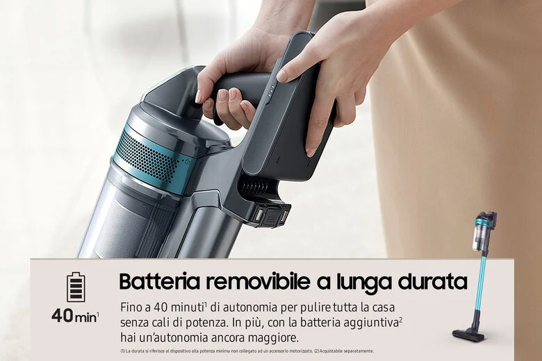 Samsung Aspirapolvere senza filo Jet™ 60 turbo 150W VS15A6031R1