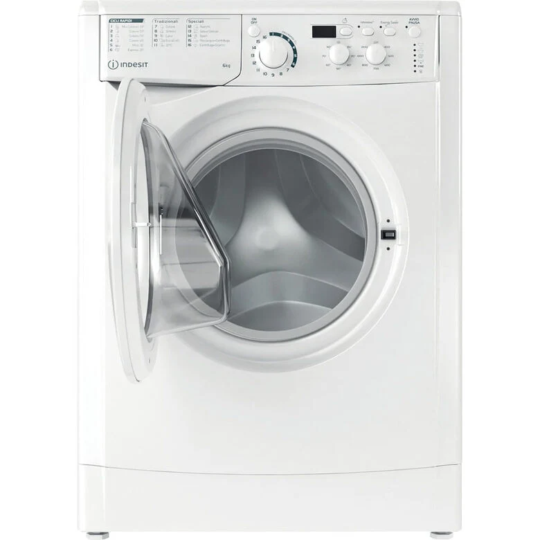 Indesit EWSD 61251 W IT N lavatrice Caricamento frontale 6 kg 1200 Giri/min F Bianco