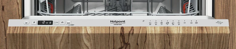 Hotpoint H2I HUD526 AS Lavastoviglie a Incasso Scomparsa Totale 14 coperti E