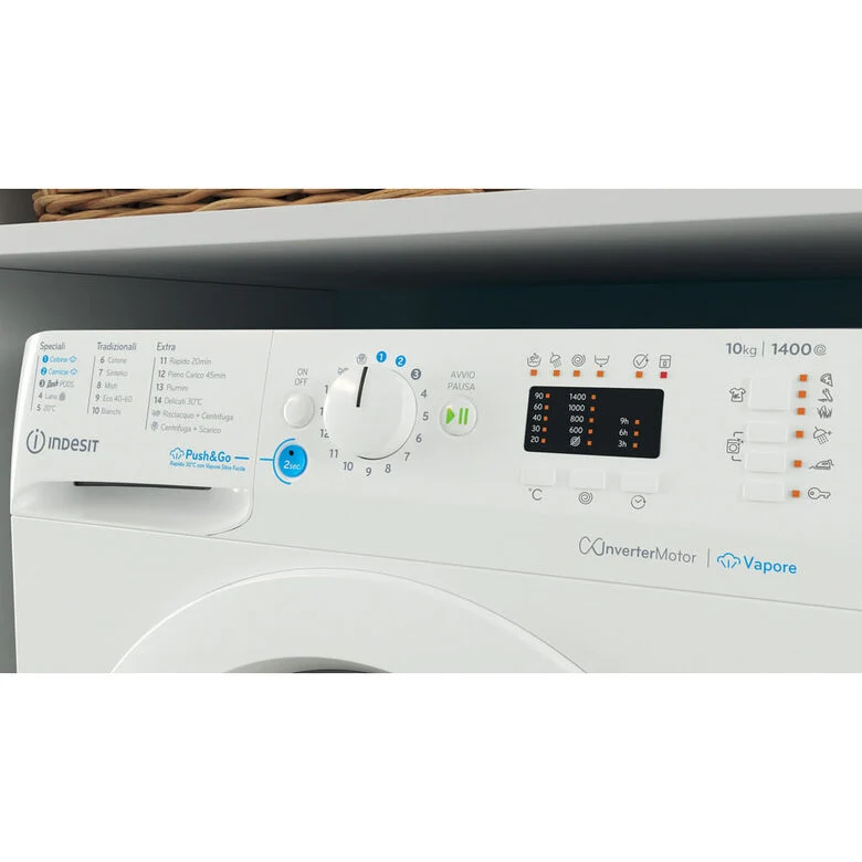 Indesit Lavatrice a libera installazione BWA 101496X WV IT - BWA 101496X WV IT