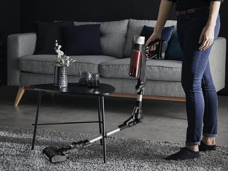 Rowenta X-Force Flex 9.60 RH2077 aspirapolvere senza filo Nero, Rosso Senza sacchetto