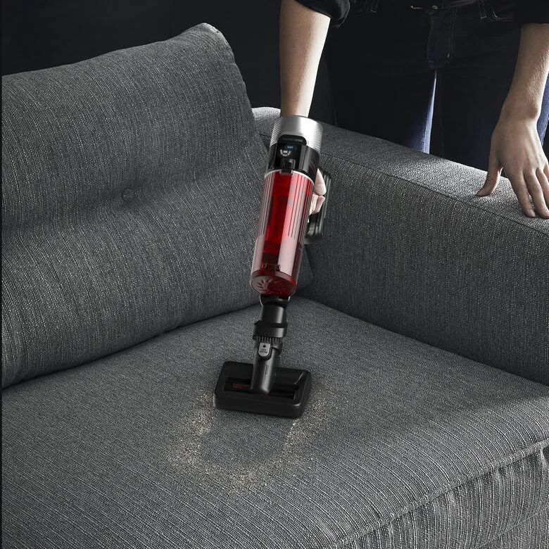 Rowenta X-Force Flex 9.60 RH2077 aspirapolvere senza filo Nero, Rosso Senza sacchetto