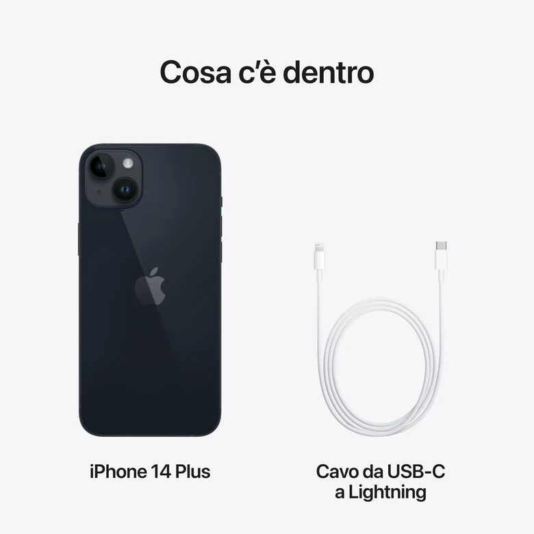 Apple iPhone 14 Plus 128GB Mezzanotte