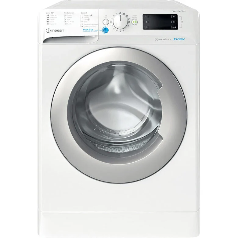 Indesit BWE 101486X WS IT lavatrice Caricamento frontale 10 kg 1400 Giri/min Bianco