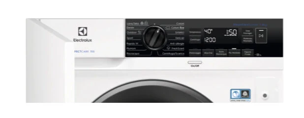 Electrolux EW7F384BI lavatrice Caricamento frontale 8 kg 1400 Giri/min D Bianco