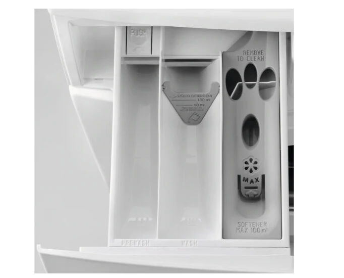 Electrolux EW7F384BI lavatrice Caricamento frontale 8 kg 1400 Giri/min D Bianco