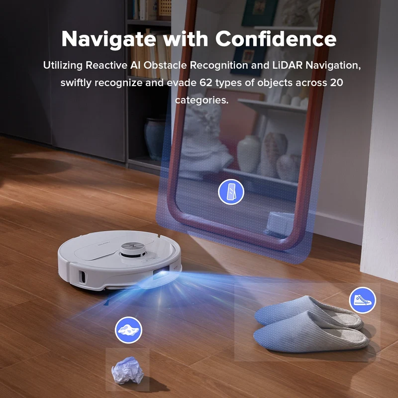 Roborock Qrevo Master Robot Vacuum with Multifunctional Dock 3.0