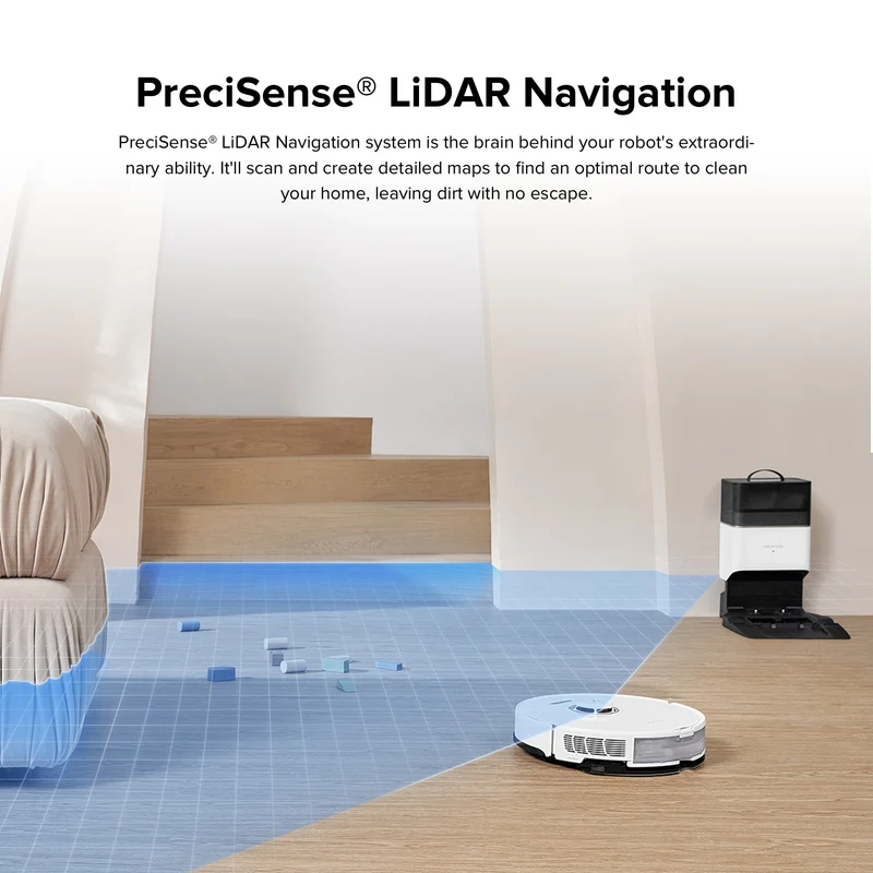 Roborock S8+ Robot Vacuum with Auto-Empty Dock