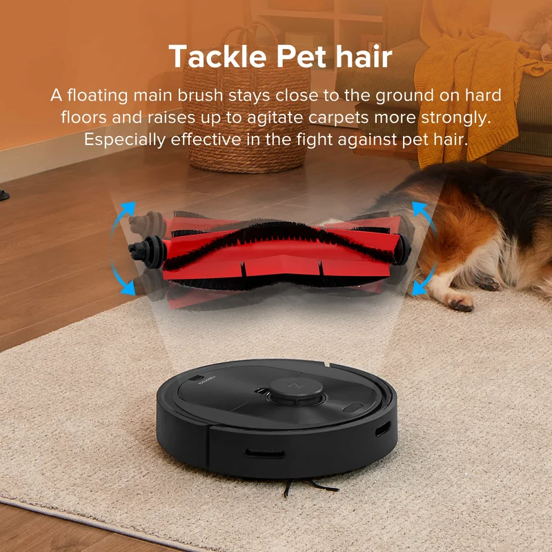 Roborock Q5+ Robot Vacuum with Auto-Empty Dock Pure