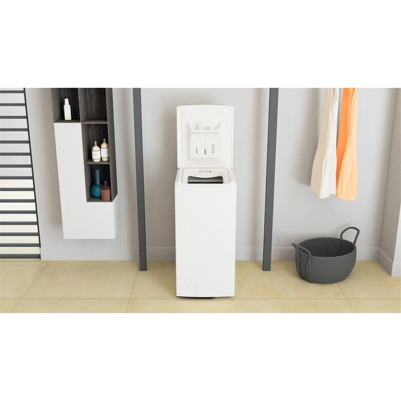 Whirlpool TDLR 6240S IT Lavatrice A Libera Installazione A Carica Dall'alto 6 Kg, 1200 Giri, Tecnologia 6° Senso, Soft Opening, Classe C, Bianco