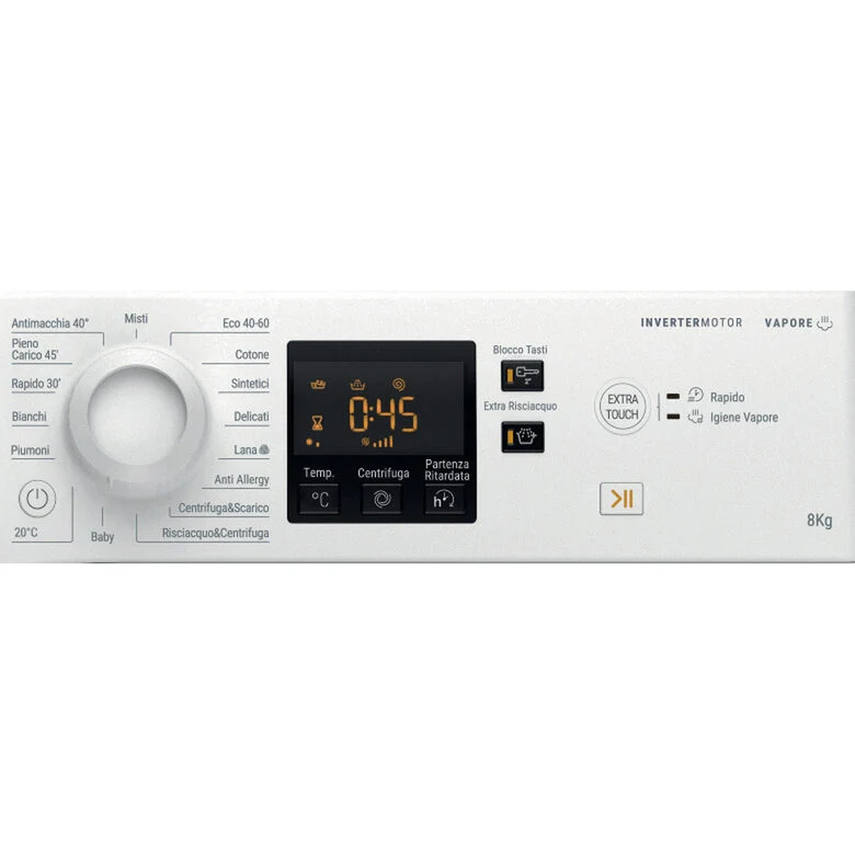 Hotpoint NFR428W IT lavatrice Caricamento frontale 8 kg 1200 Giri/min C Bianco
