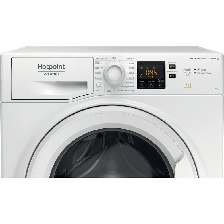 Hotpoint NFR428W IT lavatrice Caricamento frontale 8 kg 1200 Giri/min C Bianco