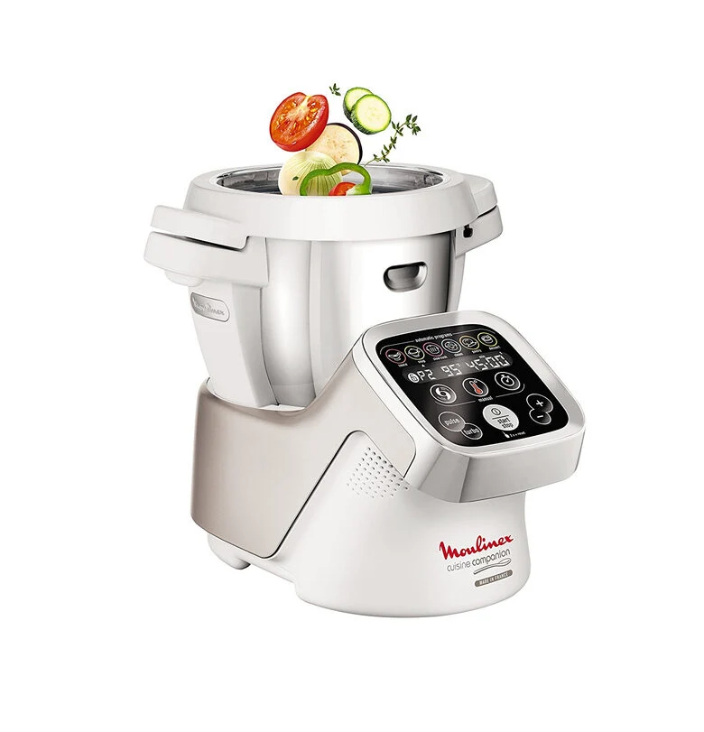 Moulinex Cuisine Companion robot da cucina 1550 W 4,5 L Argento, Bianco