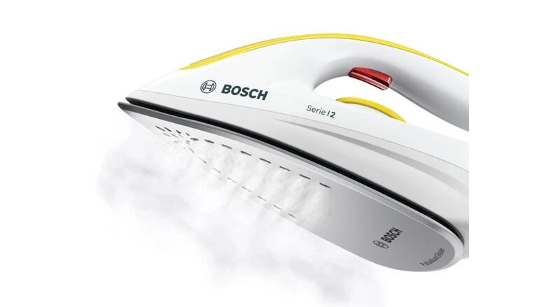 Bosch Serie 2 TDS2120 ferro da stiro a caldaia 2400 W 1,5 L Palladio Bianco, Giallo