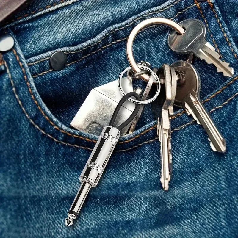 Wall Guitar Plug Mounted Key Holder
