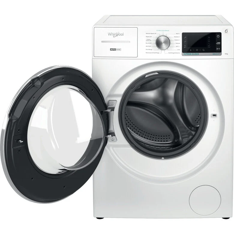 Whirlpool W8 W946WR IT lavatrice Caricamento frontale 9 kg 1400 Giri/min A Bianco