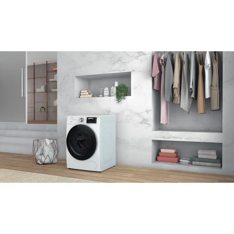 Whirlpool W8 W946WR IT lavatrice Caricamento frontale 9 kg 1400 Giri/min A Bianco