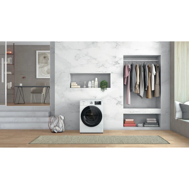 Whirlpool W8 W946WR IT lavatrice Caricamento frontale 9 kg 1400 Giri/min A Bianco