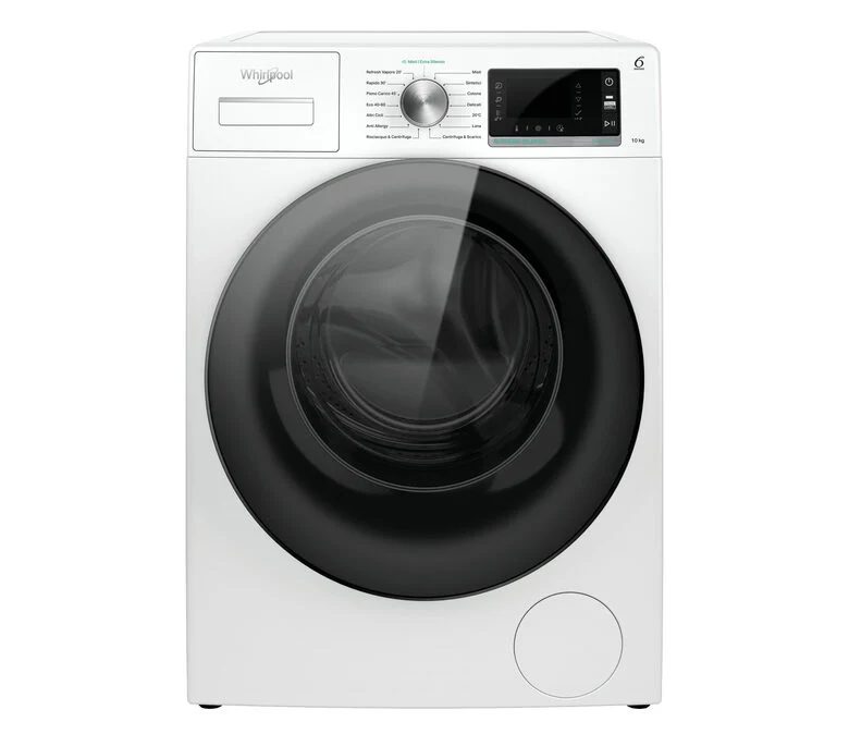 Whirlpool W6 W045WB IT lavatrice Caricamento frontale 10 kg 1400 Giri/min B Bianco