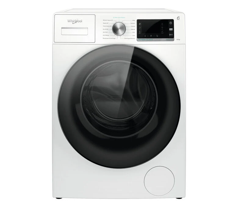 Whirlpool W6 W045WB IT lavatrice Caricamento frontale 10 kg 1400 Giri/min B Bianco