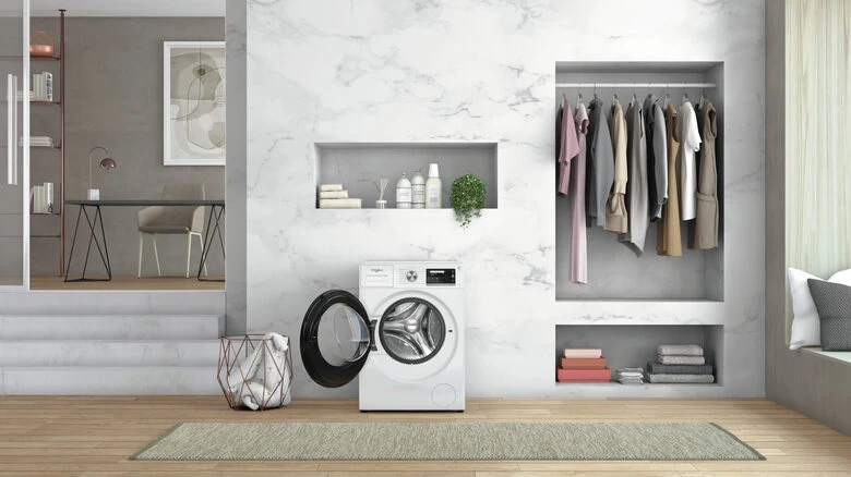 Whirlpool W6 W045WB IT lavatrice Caricamento frontale 10 kg 1400 Giri/min B Bianco