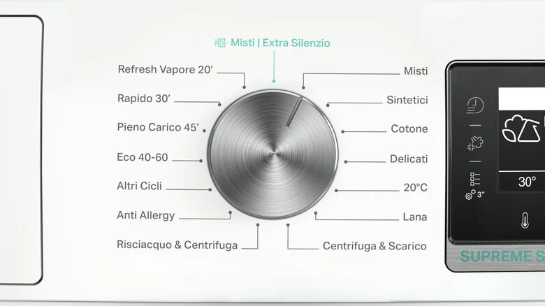 Whirlpool W6 W045WB IT lavatrice Caricamento frontale 10 kg 1400 Giri/min B Bianco