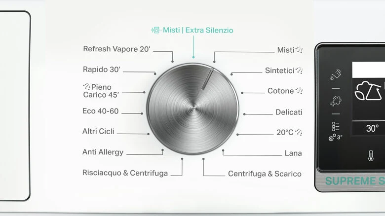 Whirlpool W8W846WR IT lavatrice Caricamento frontale 8 kg 1400 Giri/min A Bianco